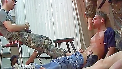 Crazy And Perverted Soldiers Are Playing With Their