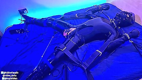 Electro Gimp Fully Body Estim Session