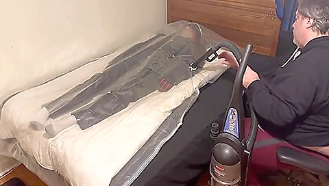 Dec 20 2022 - Vacpacked In My Leather Uniform Shirt & Muir Cap From Slvrbrboy1 With My Leather Pants & Jacket - Teaser Video