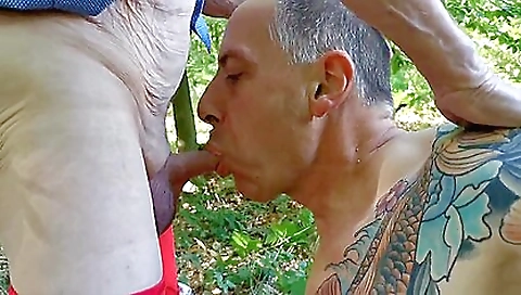 Real Geman Dilettante Unfathomable Sex Dildo And Fist Sex In The Wood